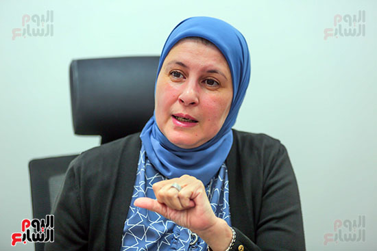 حوار الدكتورة هالة رمضان مدير المركز القومى للبحوث الاجتماعية والجنائية (21)
