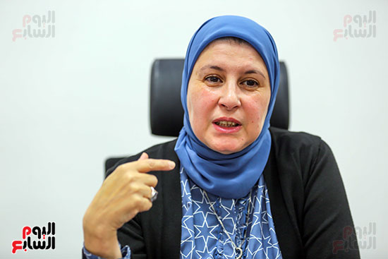 حوار الدكتورة هالة رمضان مدير المركز القومى للبحوث الاجتماعية والجنائية (18)