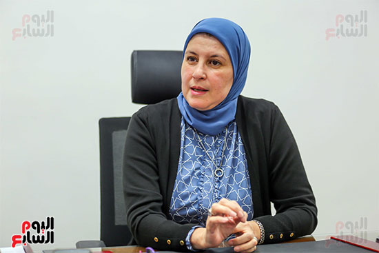 حوار الدكتورة هالة رمضان مدير المركز القومى للبحوث الاجتماعية والجنائية (28)
