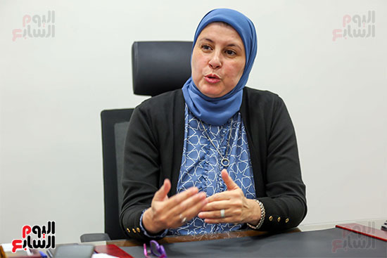 حوار الدكتورة هالة رمضان مدير المركز القومى للبحوث الاجتماعية والجنائية (24)