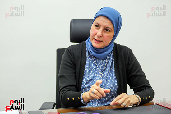 حوار الدكتورة هالة رمضان مدير المركز القومى للبحوث الاجتماعية والجنائية (13)