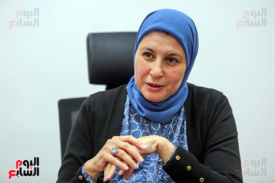حوار الدكتورة هالة رمضان مدير المركز القومى للبحوث الاجتماعية والجنائية (11)