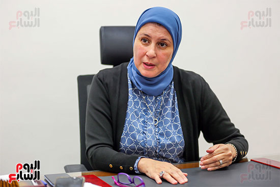 حوار الدكتورة هالة رمضان مدير المركز القومى للبحوث الاجتماعية والجنائية (8)