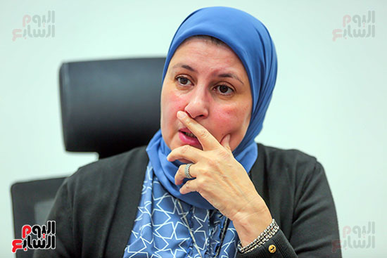 حوار الدكتورة هالة رمضان مدير المركز القومى للبحوث الاجتماعية والجنائية (20)