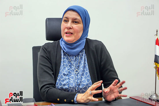 حوار الدكتورة هالة رمضان مدير المركز القومى للبحوث الاجتماعية والجنائية (5)