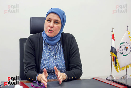 حوار الدكتورة هالة رمضان مدير المركز القومى للبحوث الاجتماعية والجنائية (23)