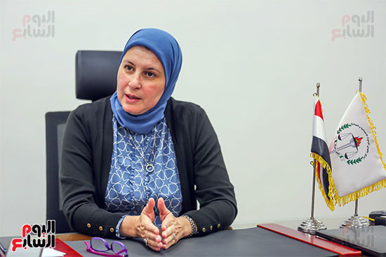 حوار الدكتورة هالة رمضان مدير المركز القومى للبحوث الاجتماعية والجنائية (22)