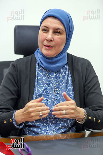 حوار الدكتورة هالة رمضان مدير المركز القومى للبحوث الاجتماعية والجنائية (27)