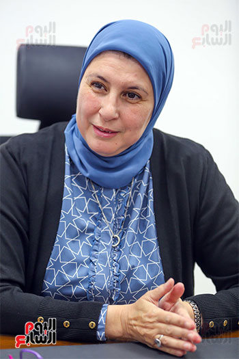 حوار الدكتورة هالة رمضان مدير المركز القومى للبحوث الاجتماعية والجنائية (7)