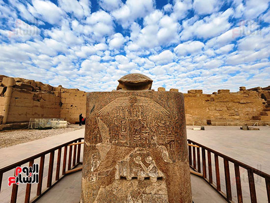 الغيوم-تنتشر-بكثافة-حول-الجعران-المقدس-بالكرنك