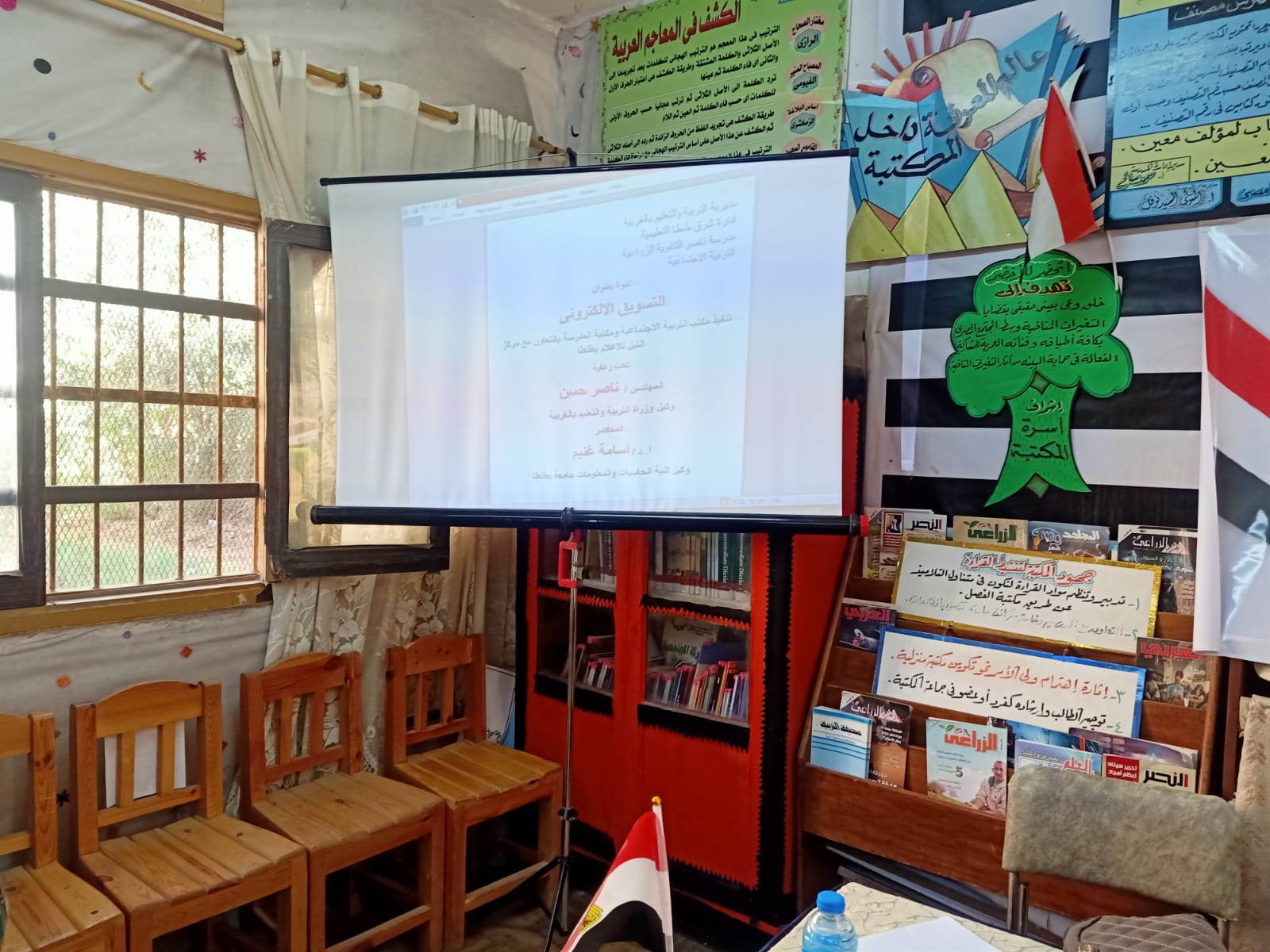  ندوة لمركز النيل للإعلام بمدرسة ناصر الزراعية بطنطا (3)