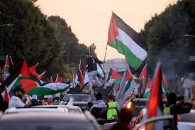 مظاهرات فلسطين