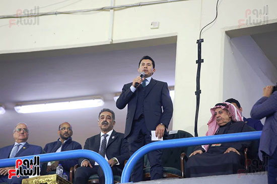 وزير الرياضة يفتتح البطولة العربية (2)