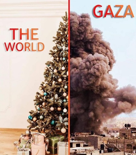 الكريسماس في غزة