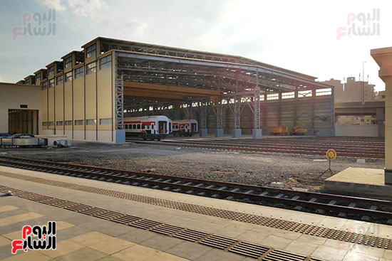المحطة-تضم-ورش-للصيانة المحطة-تضم-ورش-للصيانة