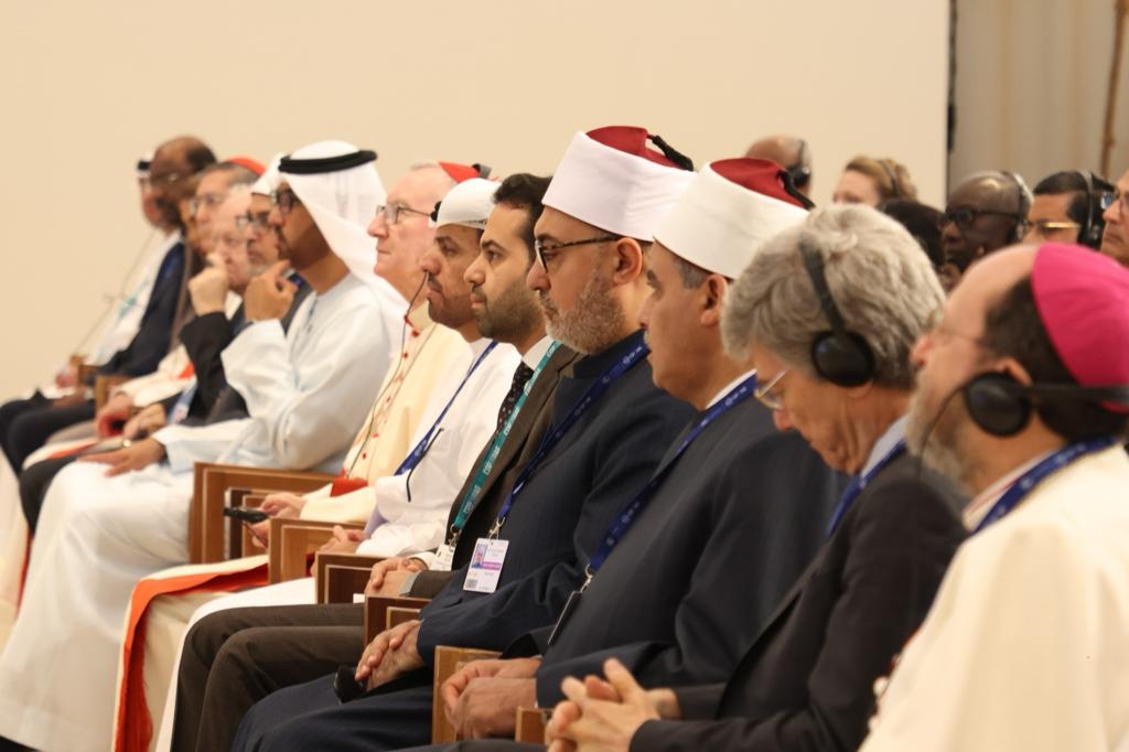 حفل توقيع نداء الضمير بيان أبو ظبي المشترك للأديان من أجل المناخ
