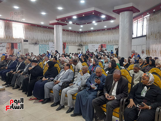 مؤتمر دعم الرئيس عبد الفتاح السيسى فى اسوان  (1)