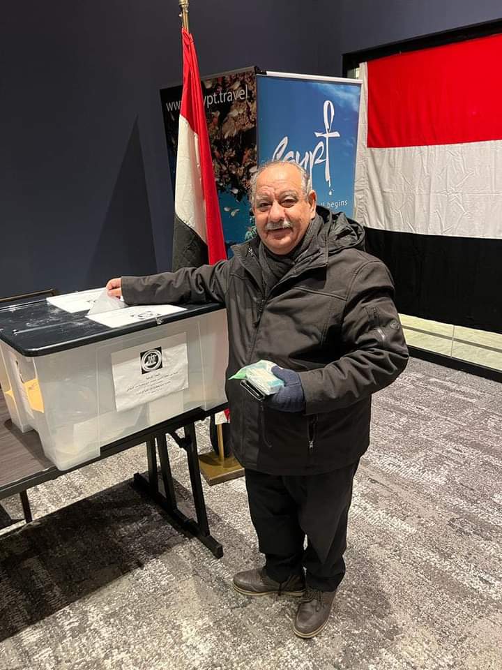 تصويت المصريين فى كندا فى الانتخابات الرئاسية