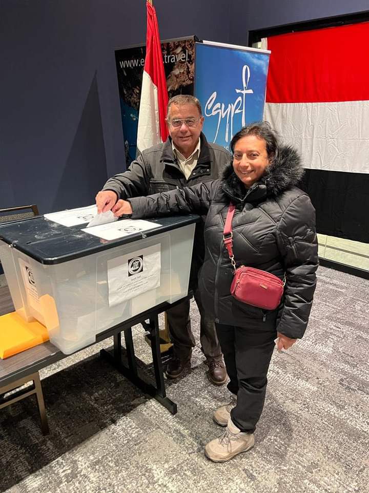 اقبال المصريين فى كندا فى التصويت بالانتخابات الرئاسية (3)