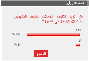 نتيجة الاستطلاع