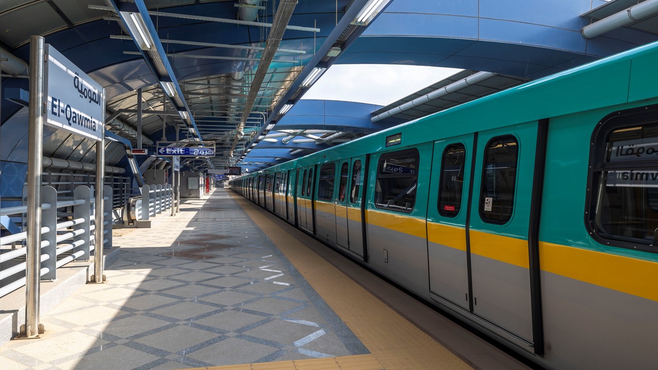مترو القومية ضمن 6 محطات مترو