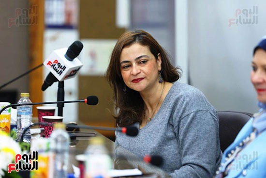 الكاتبة الصحفية علا الشافعى رئيس تحرير اليوم السابع