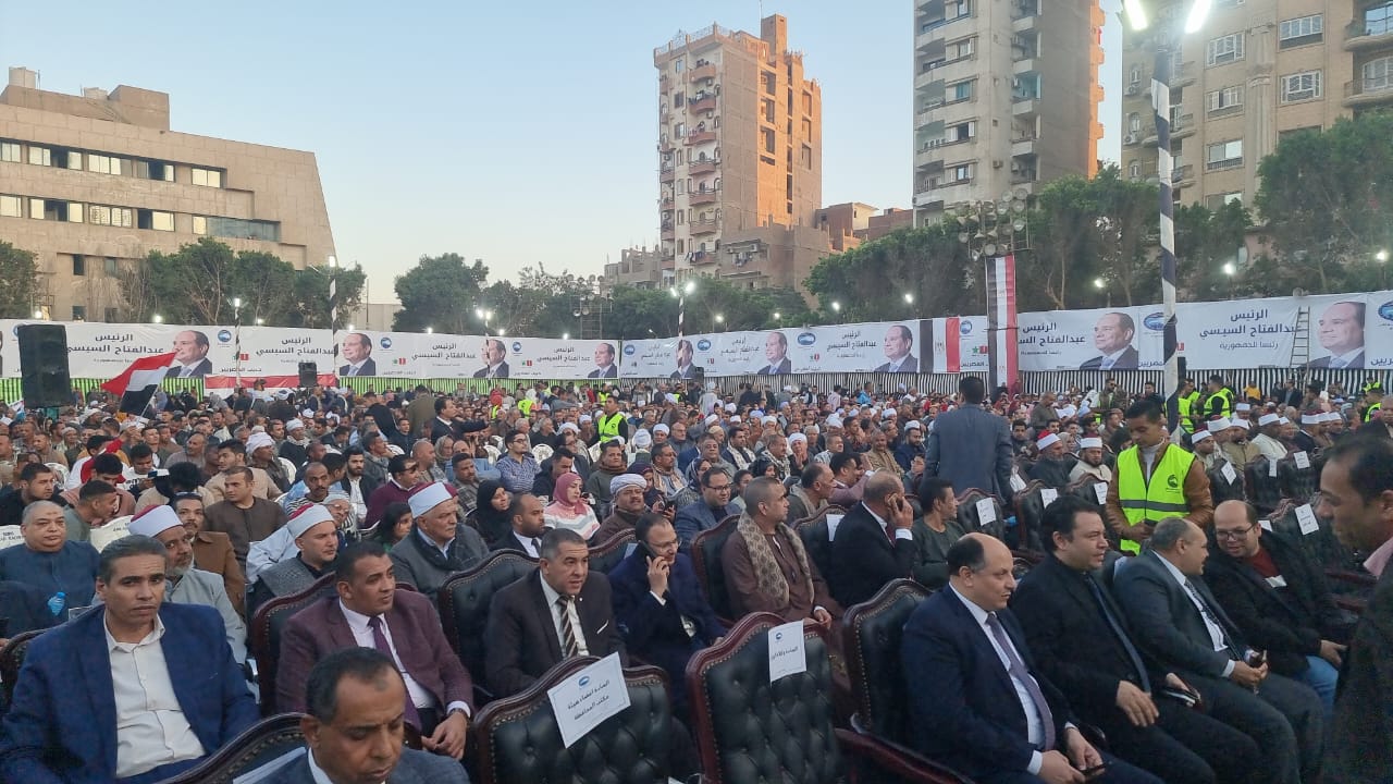 مؤتمر حزب مستقبل وطن الثانى لتأييد المرشح الرئاسي عبدالفتاح السيسى  (1)