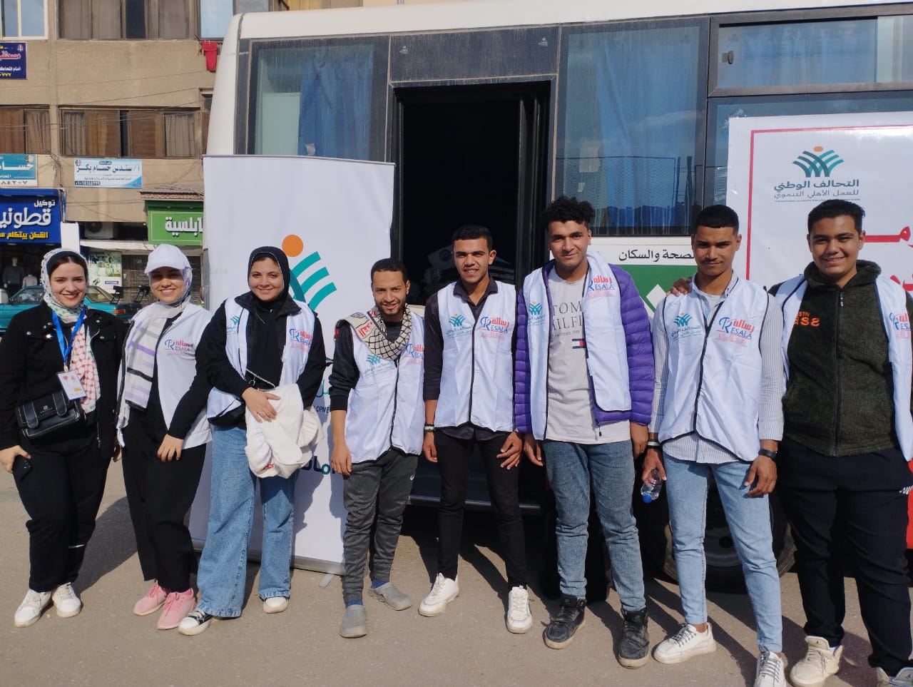 كيان شباب مصر ينظم حملة بالزقازيق للتبرع بالدم للفلسطينيين