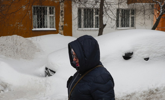تساقط الثلوج فى موسكو (9)