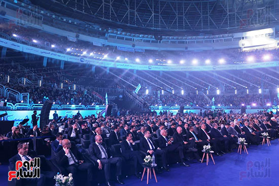 شخصيات عامة في مؤتمر مستقبل وطن لدعم المرشح عبد الفتاح السيسي
