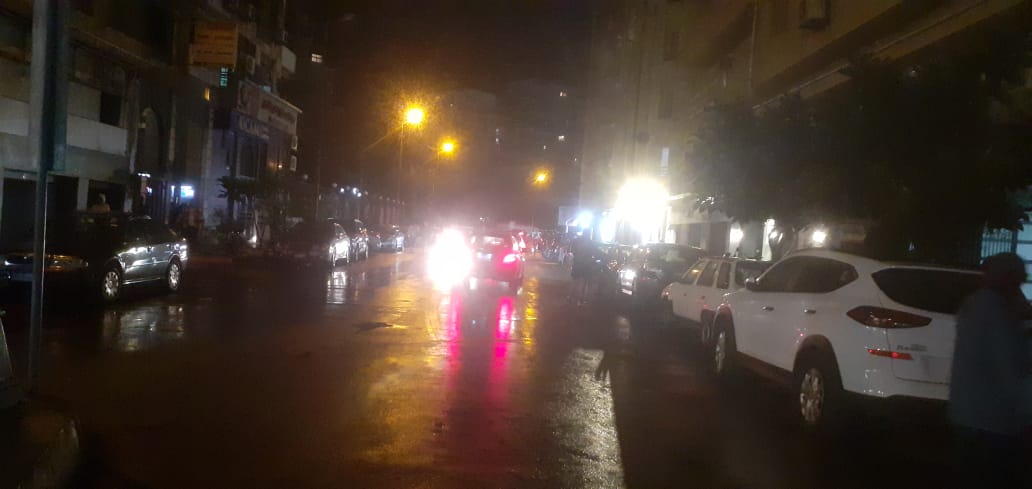 هطول أمطار مسائية على الإسكندرية (3)