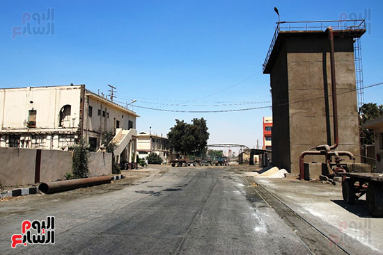 مدخل مصنع سكر أرمنت بالأقصر
