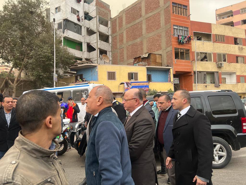وصول محافظ القاهرة