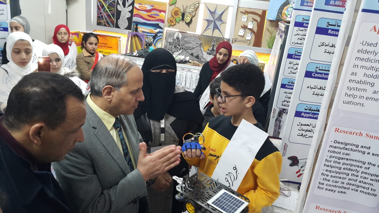 مخترعات الطلاب بمعرض كفر الشيخ