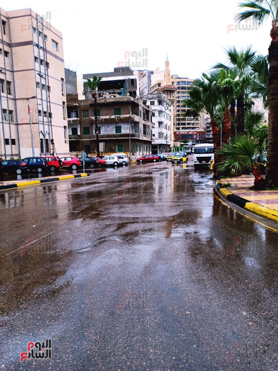 امطار-الاسكندرية-اليوم