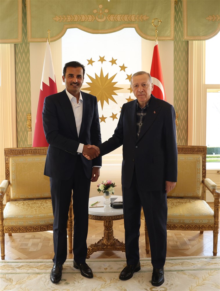  أمير قطر الشيخ تميم بن حمد، والرئيس التركي رجب طيب أردوغان (3)