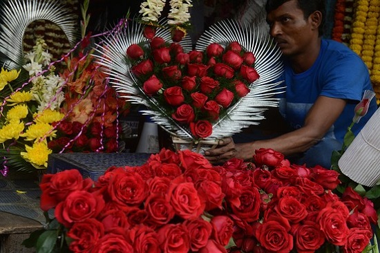 عيد الحب في الهند