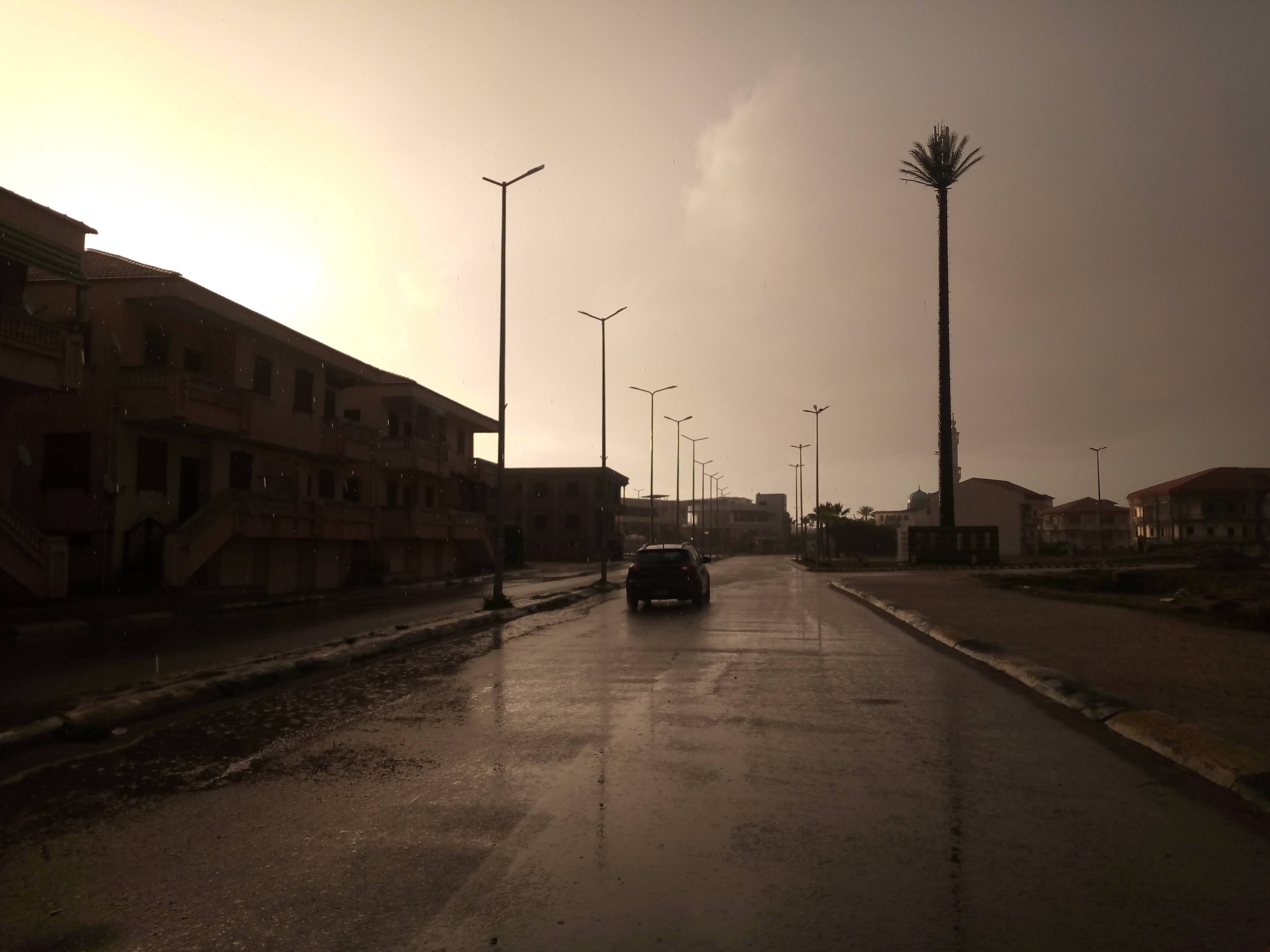 الأمطار تضرب مدن دمياط (3)