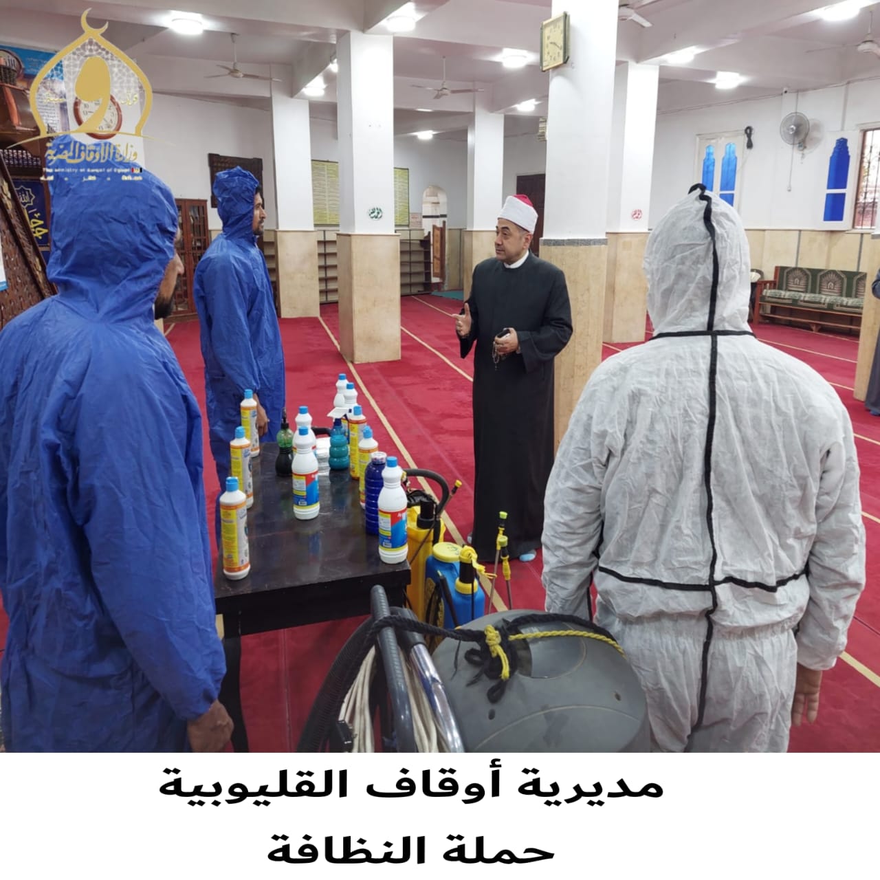 حملة أوقاف القليوبية لنظافة مساجد المحافظة 11