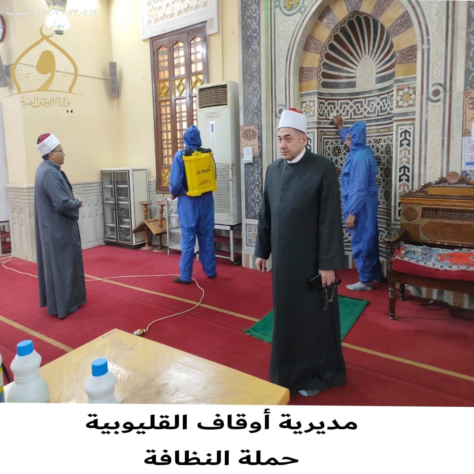 حملة أوقاف القليوبية لنظافة مساجد المحافظة 15