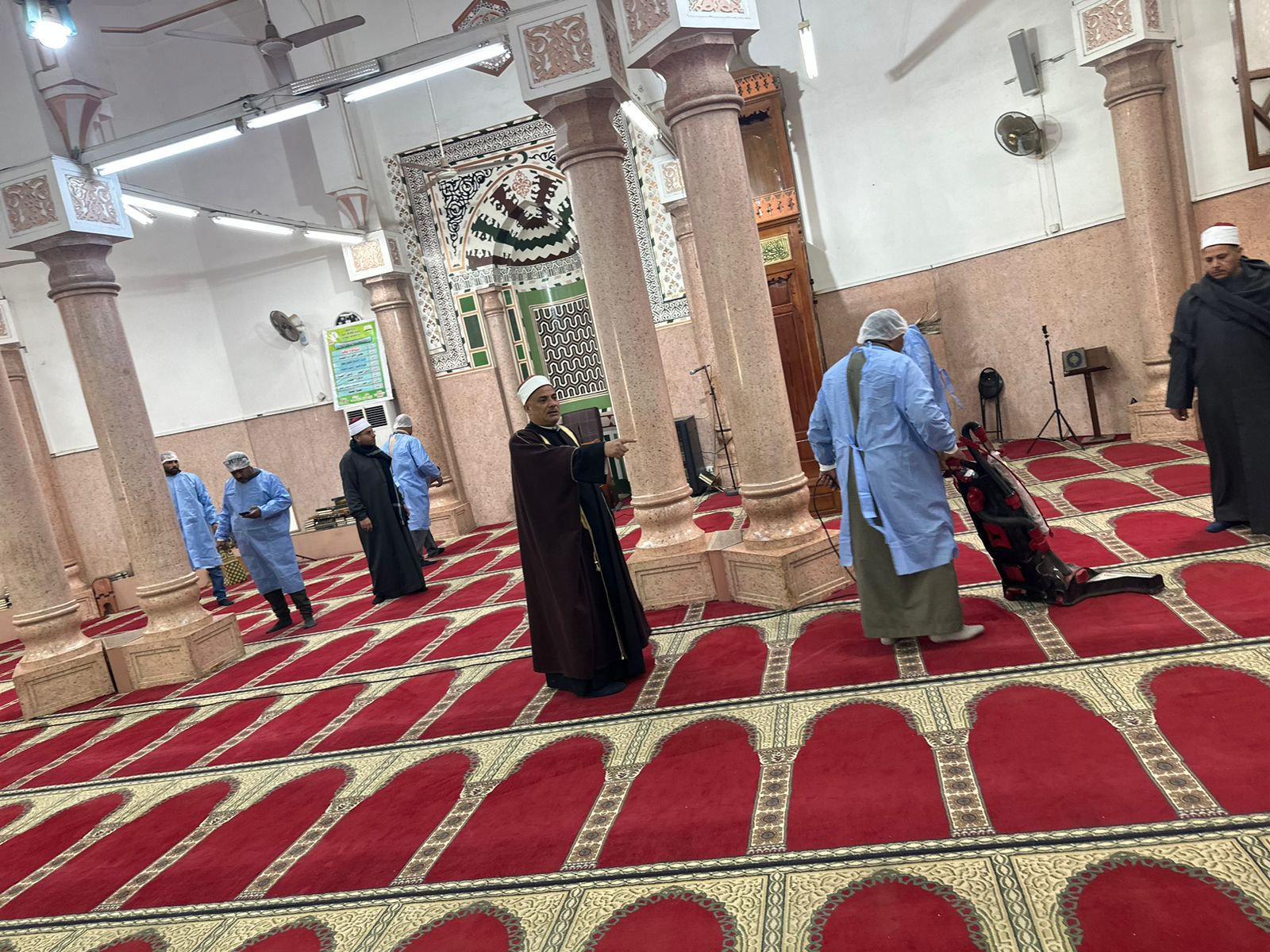 حملة لتنظيف المساجد بكفر الشيخ