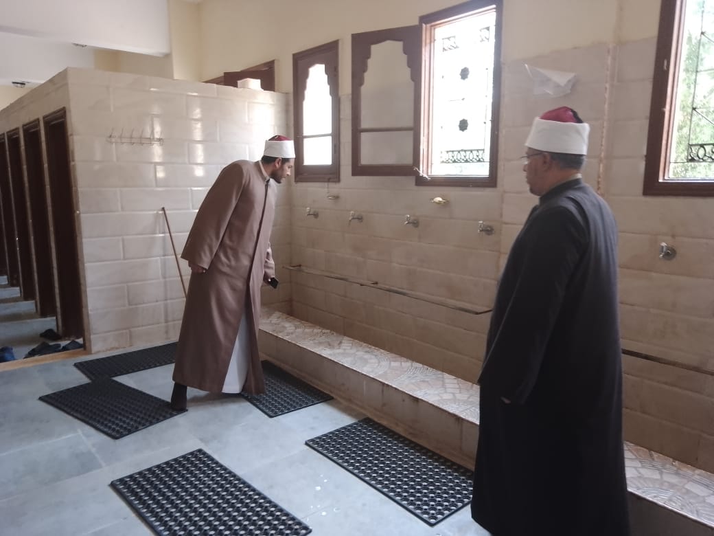 من اعمال نظافة المساجد بشمال سيناء