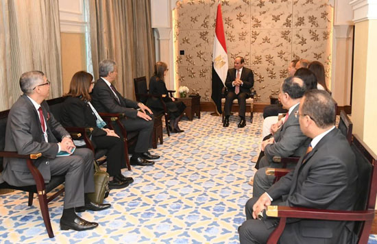 لقاء--الرئيس-عبد-الفتاح-السيسي-مع-نجلاء-بودن،-رئيسة-وزراء-الجمهورية-التونسية-(2)