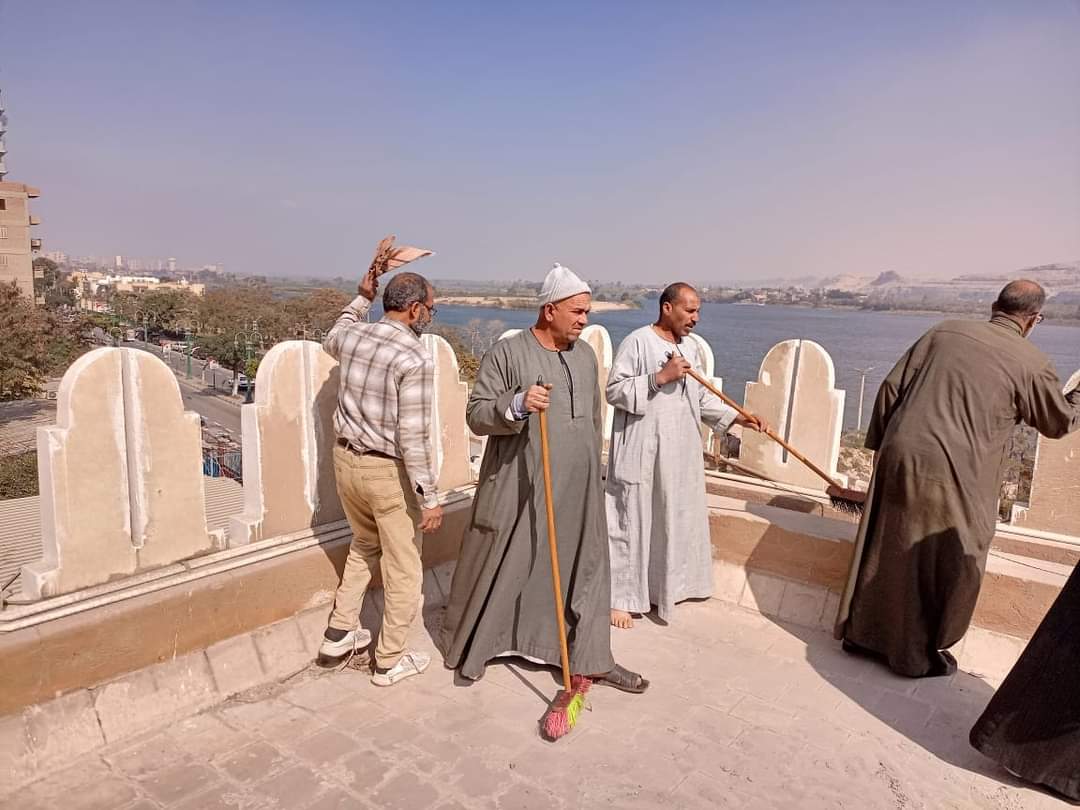 حملات النظافة والتجميل للمساجد بالمنيا