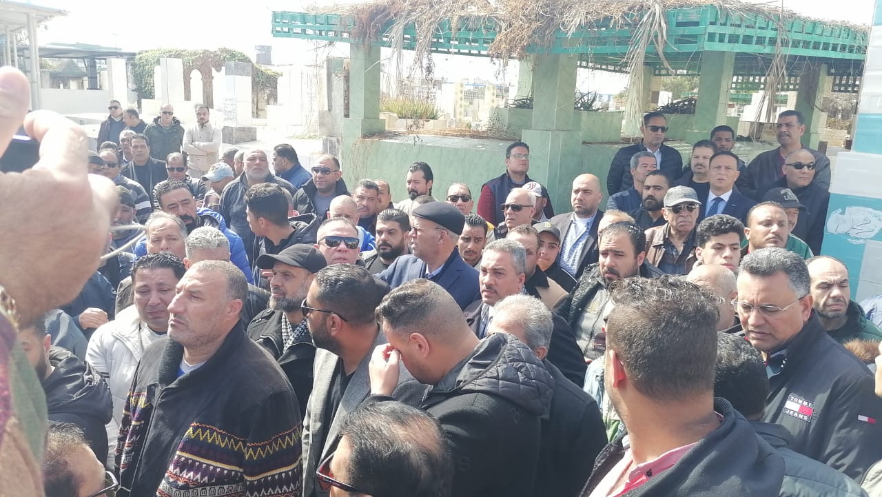 جنازة محمد غندر ببورسعيد