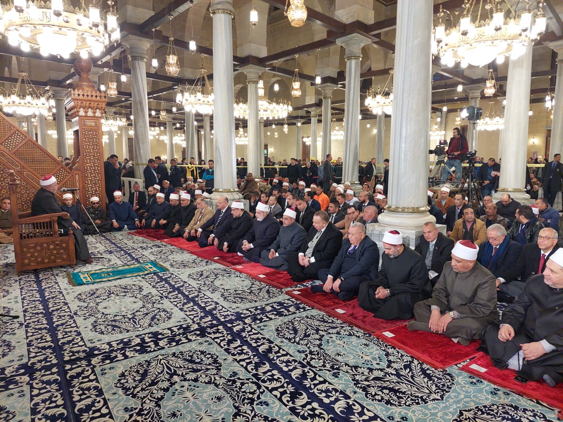 احتفال الأوقاف بذكرى الإسراء والمعراج  بمسجد الحسين