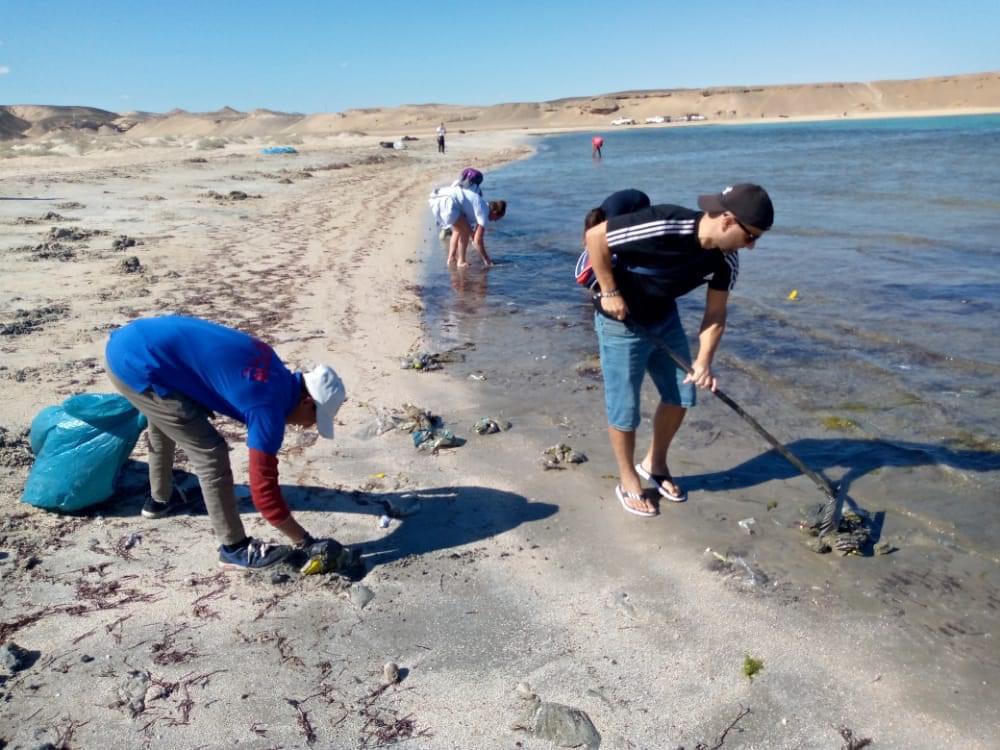 جانب من حملات تنظيف الشواطئ