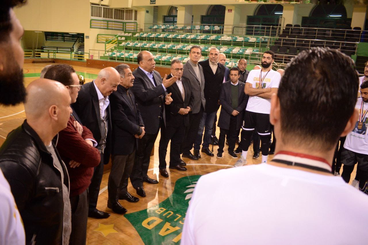 اتحاد السلة يسلم الاتحاد السكندري كأس السوبر (2)