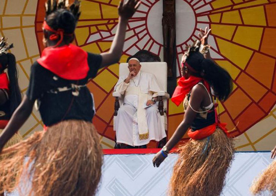 زيارة بابا الفاتيكان للكونغو  (3)