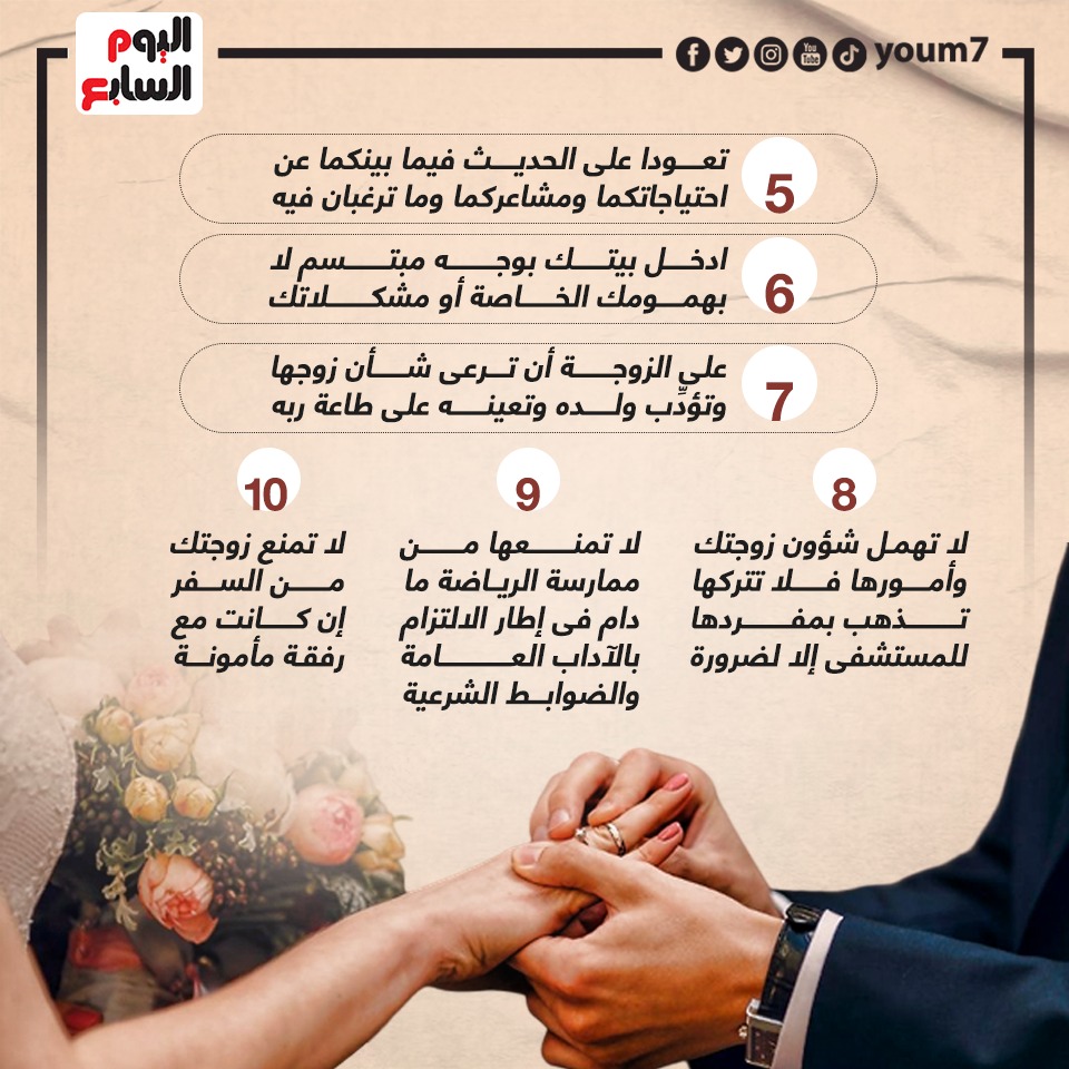 نصائح دار الإفتاء للمتزوجين